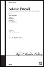 Ashokan Farewell SATB choral sheet music cover Thumbnail